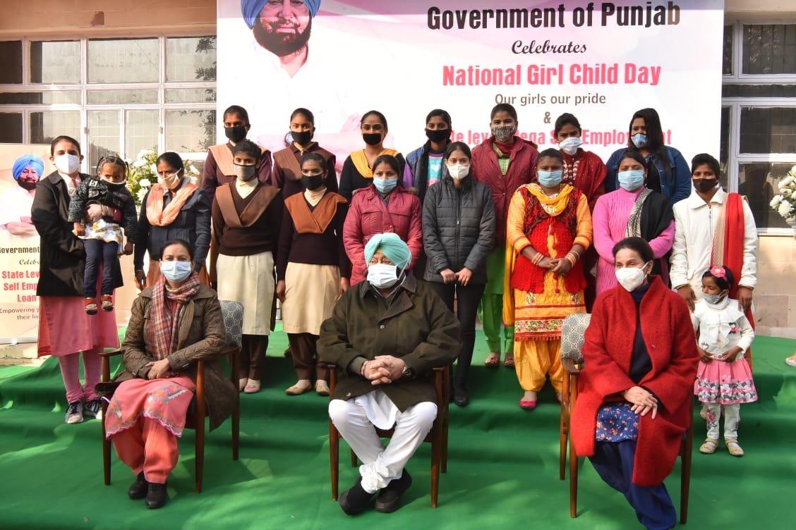 PUNJAB CM LAUNCHES NATIONAL GIRL CHILD DAY CELEBRATIONS WITH CALL TO SOCIETY TO SUPPORT GOVT IN WOMEN EMPOWERMENT