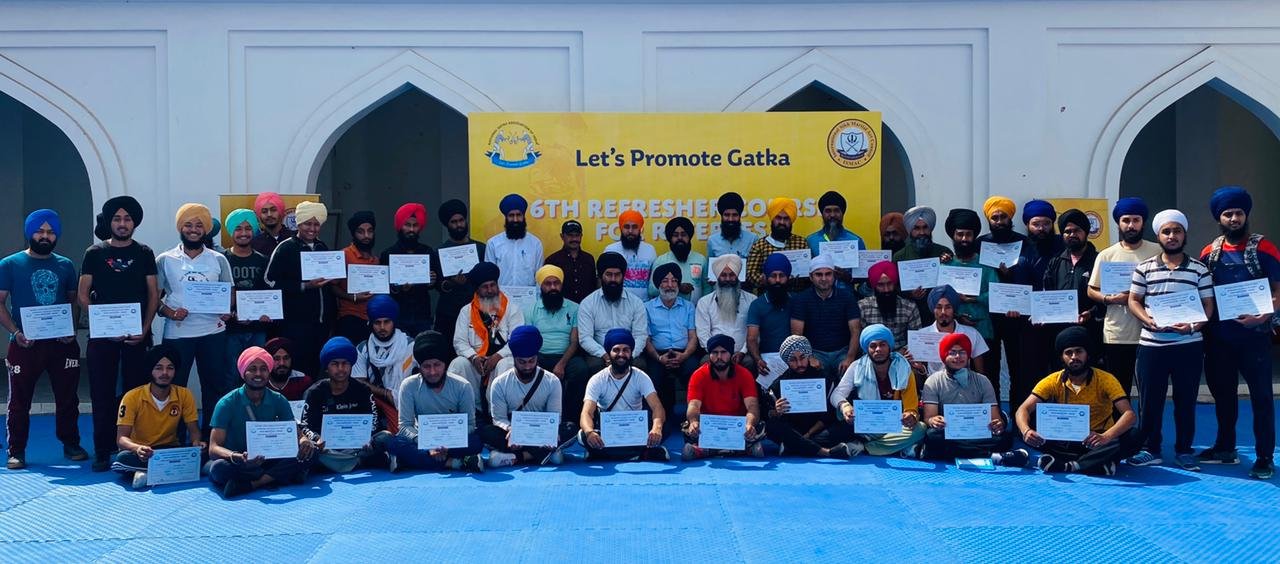 ਗੱਤਕਾ ਐਸੋਸੀਏਸ਼ਨ ਵੱਲੋਂ ਰੈਫਰੀਆਂ ਲਈ ਦੋ ਰੋਜ਼ਾ ਗੱਤਕਾ ਰਿਫਰੈਸ਼ਰ ਕੋਰਸ “ਵਿਜ਼ਨ ਡਾਕੂਮੈਂਟ-2030″ ਮੁਤਾਬਿਕ ਗੱਤਕੇ ਦੀ ਪ੍ਰਫੁੱਲਤਾ ਲਈ ਕੀਤਾ ਮੰਥਨ