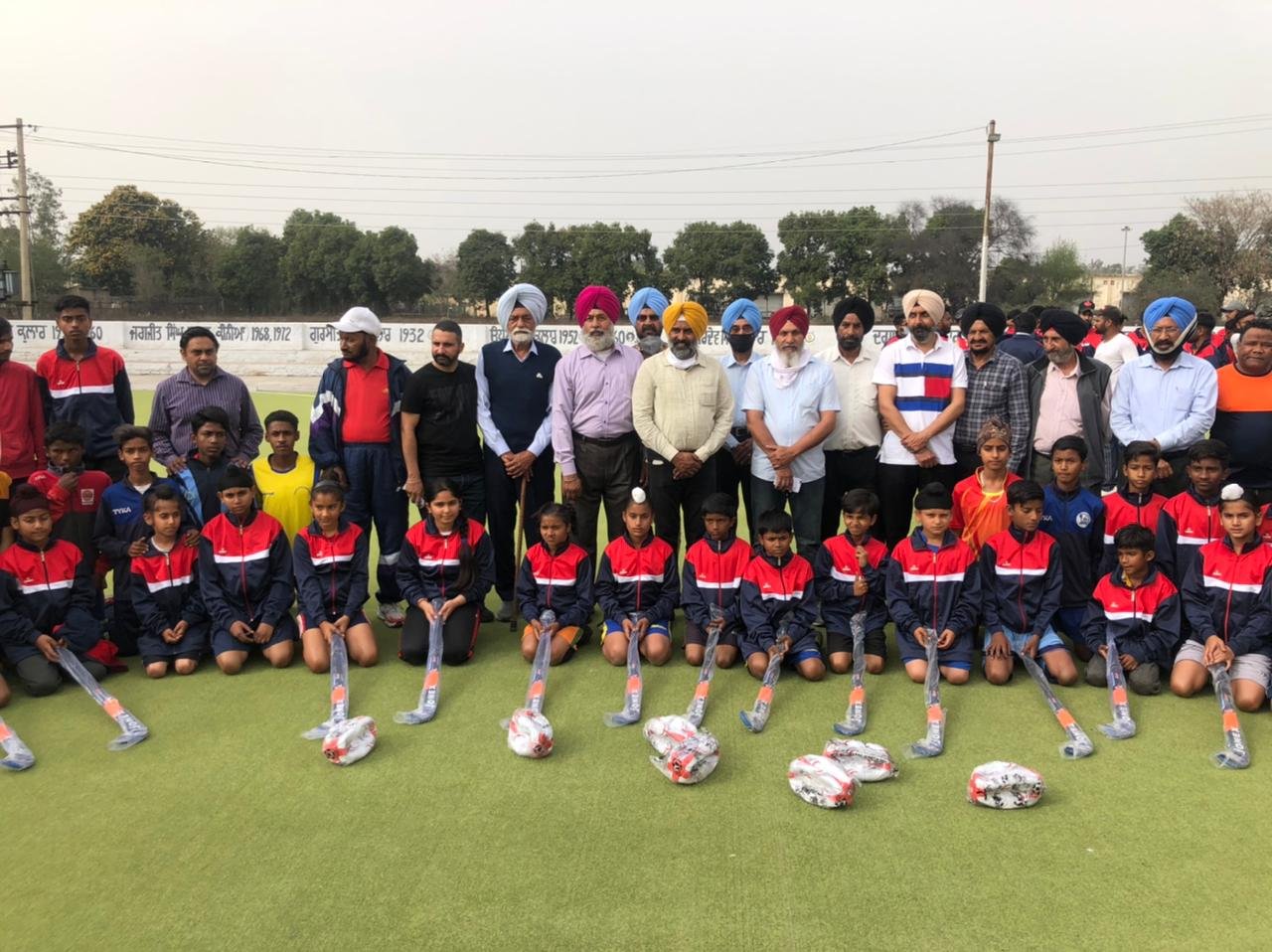 MLA Pargat Singh kick-starts construction and up-gradation of sportspark and stadium Dhina and Sansarpur at an outlay of Rs. 62 lakh