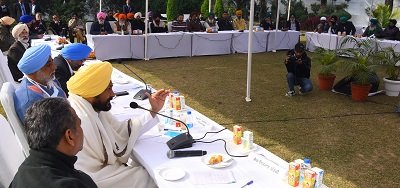 CM CHANNI ANNOUNCES TO CLEAR CASES OF DEBT WAIVER FOR LOANS