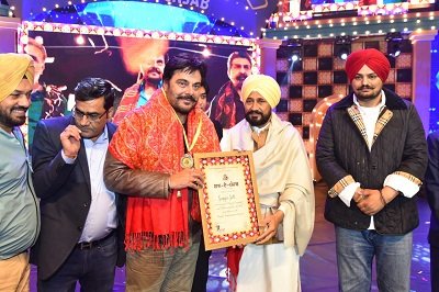 CM Channi honours Punjabi Singers, Actors and Musicans with Shan-E-Punjab lifetime Awards