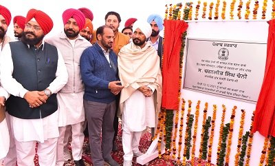 PUNJAB CM LAYS FOUNDATION STONES OF SLEW OF DEVELOPMENT PROJECTS TO THE TUNE OF RS. 100 CRORE IN KHARAR AND MORINDA