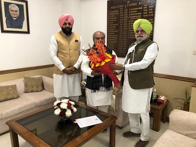 RANA GURJIT SINGH URGES UNION GOVERNMENT TO SPEED UP START OF TEMPORARY CAMPUS OF HORTICULTURE RESEARCH INSTITUTE