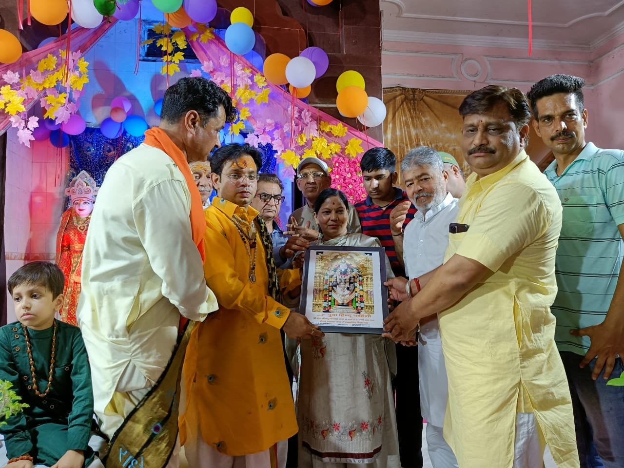 भगवान श्री कृष्ण जी जन्मोत्सव बड़ी धूमधाम से मनाया