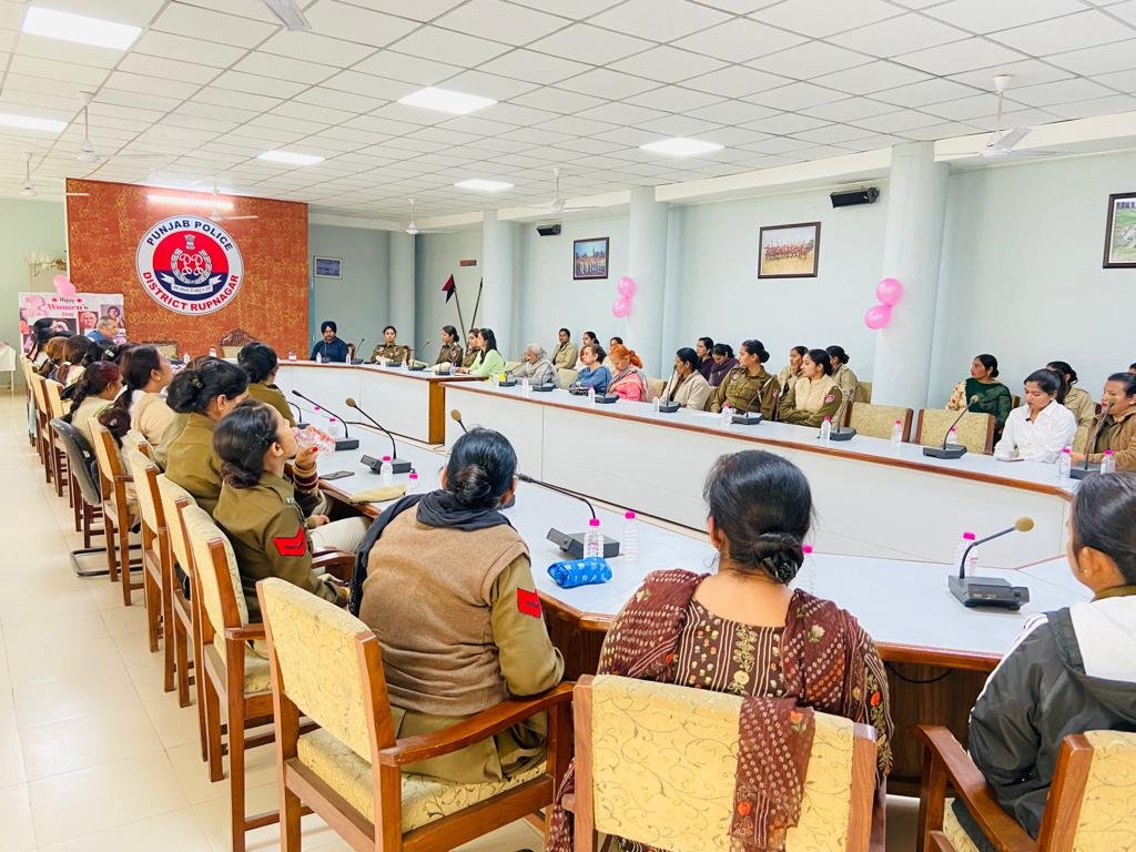 INTERNATIONAL WOMEN’S DAY: PUNJAB POLICE ORGANISES MEDICAL CAMPS, CANCER AWARENESS TALKS FOR WOMEN