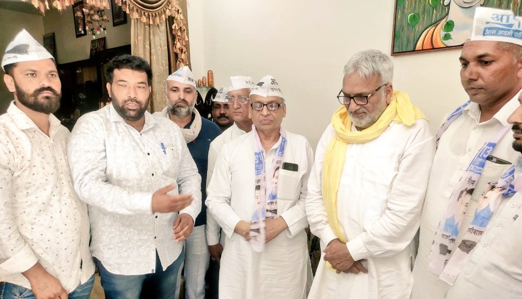 केजरीवाल की नीतियों को हर वार्ड,हर जोन,हर गली तक पहुंचना मुख्य उदेश्य -:चित्रा सरवारा दिल्ली और पंजाब की तर्ज पर हरियाणा में भी होगा विकास-: निर्मल सिंह