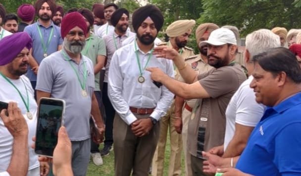 Punjab Police District Shanj Kendra Patiala organised Marathone with Green India welfare Society and touchstone Patiala