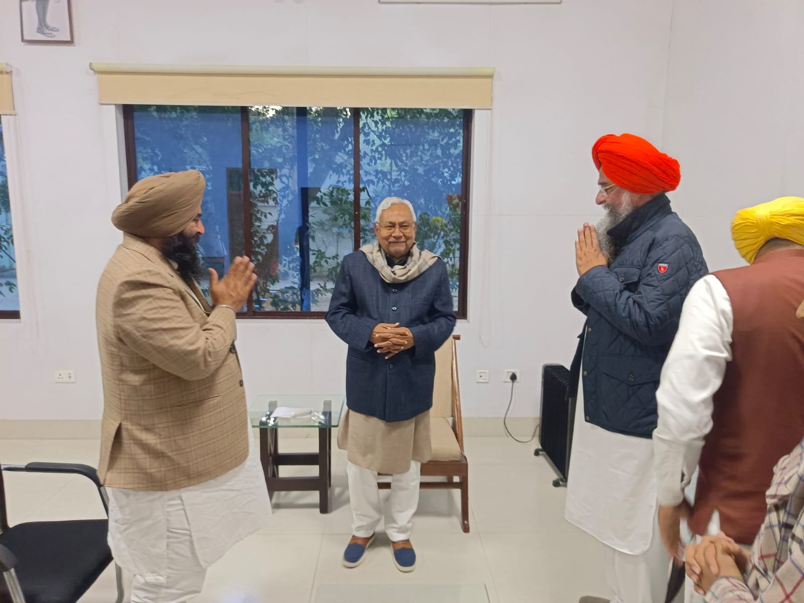 ਪੰਜਾਬ ਵਿਧਾਨ ਸਭਾ ਦੇ ਸਪੀਕਰ ਵੱਲੋਂ ਬਿਹਾਰ ਦੇ ਮੁੱਖ ਮੰਤਰੀ ਨਾਲ ਪੰਜਾਬੀ ਭਾਈਚਾਰੇ ਨਾਲ ਸਬੰਧਿਤ ਵੱਖ ਵੱਖ ਮੁੱਦਿਆਂ ’ਤੇ ਵਿਚਾਰ ਚਰਚਾ