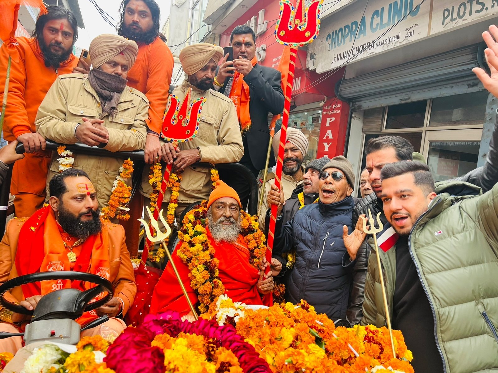 ਆਦਿ ਗੁਰੂ ਸ਼ੰਕਰਾਚਾਰੀਆ ਦੁਆਰਾ ਸਥਾਪਿਤ ਸ੍ਰੀ ਹਿੰਦੂ ਤਖ਼ਤ ਦਾ ਸਥਾਪਨਾ ਦਿਵਸ ਮਨਾਇਆ ਗਿਆ