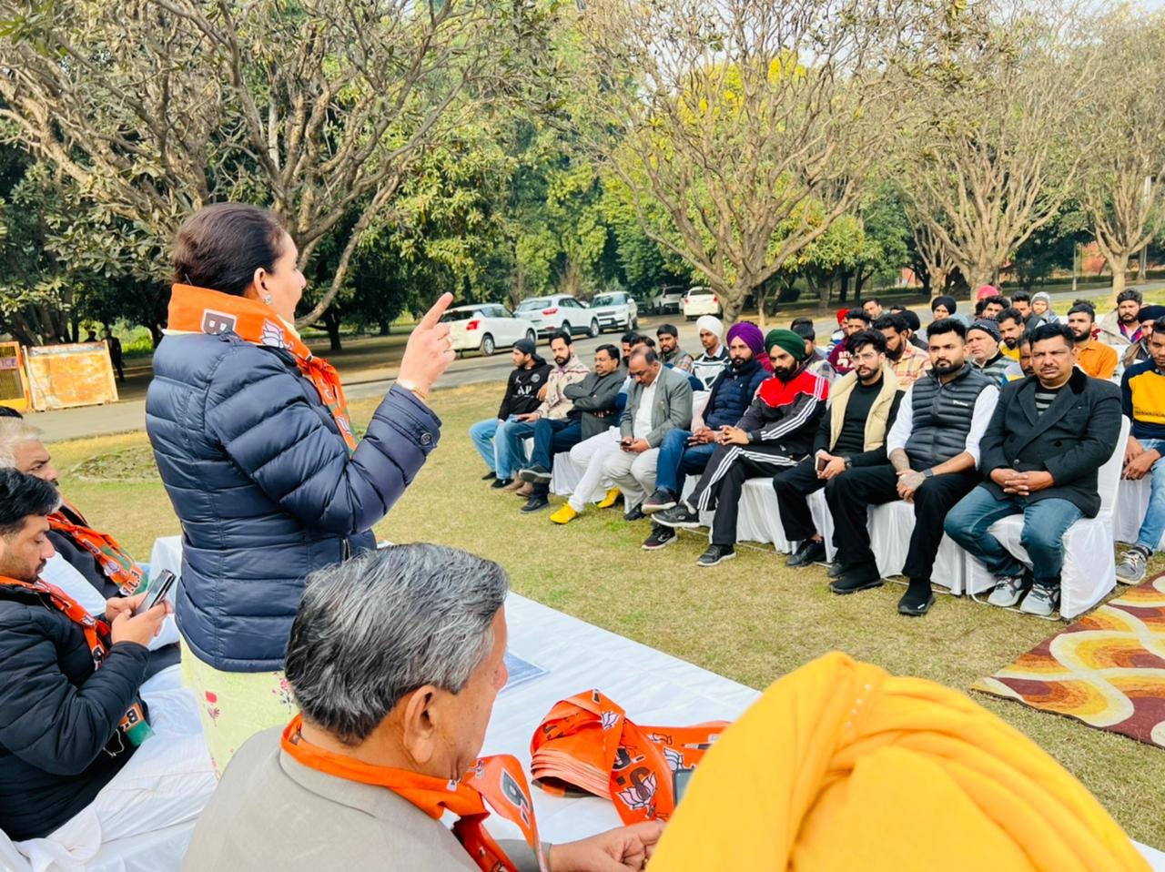 ਜੈ ਇੰਦਰ ਕੌਰ ਨੇ ਪਟਿਆਲਾ ਦਿਹਾਤੀ ਤੋਂ ਵੱਡੀ ਗਿਣਤੀ ਵਿੱਚ ਨੌਜਵਾਨਾਂ ਨੂੰ ਕੀਤਾ ਭਾਜਪਾ ਵਿੱਚ ਸ਼ਾਮਿਲ