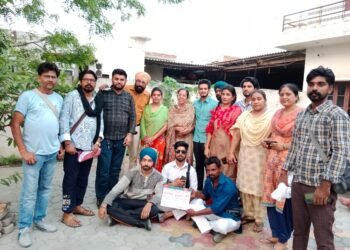 ਮਹਿੰਦੀ ਸੱਜਣਾ ਦੀ ਫਿਲਮ ਦੀ ਸੂਟਿੰਗ  ਪੰਜਾਬ ਵਿੱਚ ਚੱਲ ਰਹੀ ‌ਆ ਜੋਰਾਂ ਤੇ