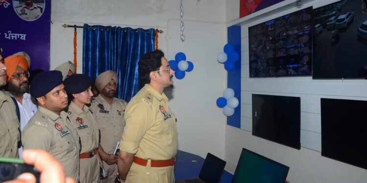 ਪਟਿਆਲਾ ਵਿਖੇ ਚੱਪੇ-ਚੱਪੇ ‘ਤੇ ਨਜ਼ਰ ਰੱਖਣਗੇ 38 ਲੋਕੇਸ਼ਨਾਂ ‘ਤੇ 243 ਸੀ.ਸੀ.ਟੀ.ਵੀ. ਕੈਮਰੇ, ਐਸ.ਐਸ.ਪੀ. ਨੇ ਕੀਤਾ ਉਦਘਾਟਨ