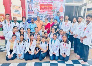 ਸ਼੍ਰੀ ਕਾਲੀ ਮਾਤਾ ਮੰਦਿਰ ਪਟਿਆਲਾ ਵਿਖੇ ਗੁਰੂ ਨਾਨਕ ਇੰਸਟੀਚਿਊਟ ਪਟਿਆਲਾ ਵੱਲੋ ਲਗਾਇਆ ਗਿਆ ਮੁਫ਼ਤ ਖੂਨ ਜਾਂਚ ਅਤੇ ਫਿਜ਼ੀਓਥੈਰੇਪੀ ਦਾ ਕੈਂਪ।