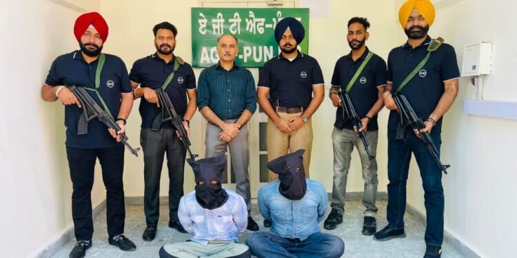 ਪੰਜਾਬ ਪੁਲਿਸ ਵੱਲੋਂ ਬੰਬੀਹਾ ਗਰੁੱਪ ਦੇ ਦੋ ਗੁਰਗੇ ਕਾਬੂ; ਚਾਰ ਪਿਸਤੌਲ ਬਰਾਮਦ