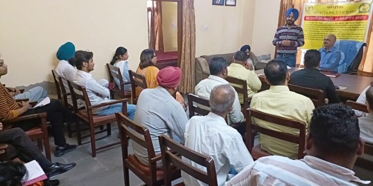 ਅਦਾਰਿਆਂ ਦੇ ਬੋਰਡ/ਨਾਮ ਪੱਟੀਆਂ ਪੰਜਾਬੀ ਭਾਸ਼ਾ ਵਿੱਚ ਲਿਖੇ ਜਾਣ ਸਬੰਧੀ ਮੀਟਿੰਗ
