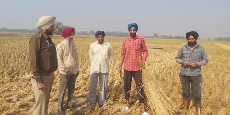 ਜ਼ਿਲ੍ਹਾ ਪ੍ਰਸ਼ਾਸਨ ਦੀਆਂ ਟੀਮਾਂ ਵੱਲੋਂ ਕਿਸਾਨਾਂ ਨੂੰ ਸਮਝਾਉਣ ਸਦਕਾ ਪਰਾਲੀ ਨੂੰ ਅੱਗ ਲੱਗਣ ਦੇ ਮਾਮਲੇ ਘਟੇ