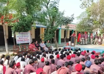 ਕੇ.ਵੀ.ਕੇ ਨੇ ਵਿਦਿਆਰਥੀਆਂ ਨੂੰ ਝੋਨੇ ਦੀ ਪਰਾਲੀ ਸੰਭਾਲਣ ਸਬੰਧੀ ਦਿੱਤੀ ਜਾਣਕਾਰੀ