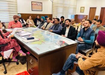 ਫੋਕਲ ਪੁਆਇੰਟ ਦੇ ਸੁਧਾਰ ਲਈ ਮੁੱਖ ਮੰਤਰੀ ਦੀਆਂ ਹਦਾਇਤਾ ‘ਤੇ ਡਿਪਟੀ ਕਮਿਸ਼ਨਰ ਵੱਲੋਂ ਇੰਡਸਟ੍ਰੀਜ਼ ਐਸੋਸੀਏਸ਼ਨ ਨਾਲ ਬੈਠਕ
