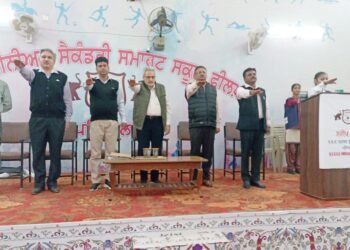 ਪਟਿਆਲਾ ਸਵੀਪ ਟੀਮ ਵੱਲੋਂ ਫ਼ੀਲਖ਼ਾਨਾ ਸਕੂਲ ਵਿਖੇ ਵੋਟਰ ਜਾਗਰੂਕਤਾ ਸਬੰਧੀ ਵਿਸ਼ੇਸ਼ ਪ੍ਰੋਗਰਾਮ
