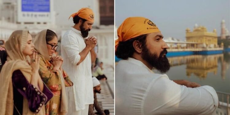 ‘ਸਾਮ ਬਹਾਦਰ’ ਦੀ ਰਿਲੀਜ਼ ਤੋਂ ਪਹਿਲਾਂ ਵਿੱਕੀ ਕੌਸ਼ਲ, ਸਾਨਿਆ ਮਲਹੋਤਰਾ ਨੇ ਹਰਿਮੰਦਰ ਸਾਹਿਬ ਜਾ ਕੇ ਮੰਗਿਆ ਅਸ਼ੀਰਵਾਦ