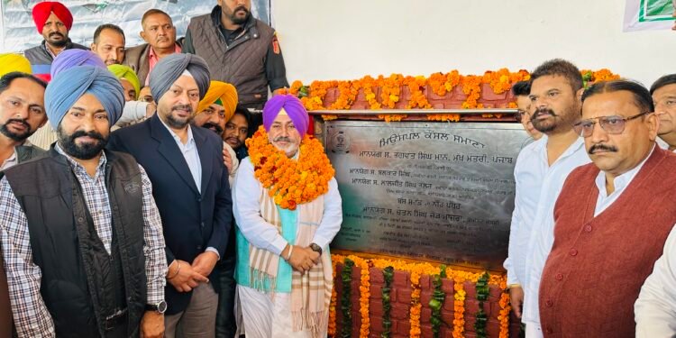 ਚੇਤਨ ਸਿੰਘ ਜੌੜਾਮਾਜਰਾ ਨੇ ਸਮਾਣਾ ਦੇ ਨਵੇਂ ਬੱਸ ਅੱਡੇ ਦਾ ਨੀਂਹ ਪੱਥਰ ਰੱਖਿਆ