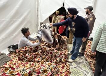 ਵਿਧਾਇਕ ਅਜੀਤਪਾਲ ਸਿੰਘ ਕੋਹਲੀ ਵੱਲੋਂ ਰੈਣ ਬਸੇਰਿਆਂ ਦਾ ਜਾਇਜ਼ਾ