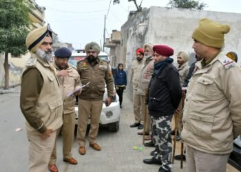 ਪਟਿਆਲਾ ਰੇਂਜ ਦੇ ਚਾਰ ਜਿਲ੍ਹਿਆਂ ‘ਚ ਚਲਾਇਆ ਕਾਰਡਨ ਐਂਡ ਸਰਚ ਉਪਰੇਸ਼ਨ-ਡੀਆਈਜੀ ਹਰਚਰਨ ਸਿੰਘ ਭੁੱਲਰ
