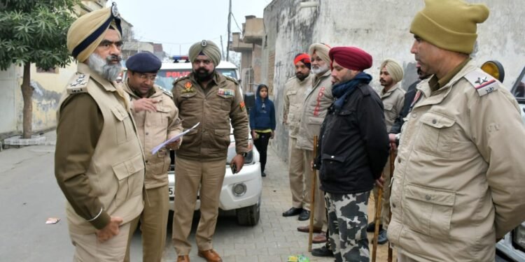 ਪਟਿਆਲਾ ਰੇਂਜ ਦੇ ਚਾਰ ਜਿਲ੍ਹਿਆਂ ‘ਚ ਚਲਾਇਆ ਕਾਰਡਨ ਐਂਡ ਸਰਚ ਉਪਰੇਸ਼ਨ-ਡੀਆਈਜੀ ਹਰਚਰਨ ਸਿੰਘ ਭੁੱਲਰ