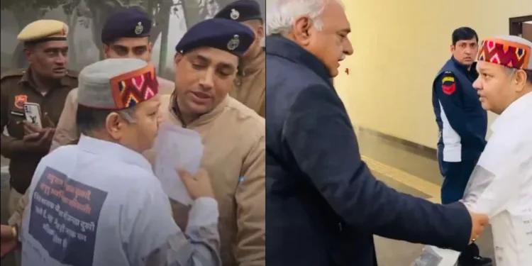 HARYANA ਦੇ ਕਾਂਗਰਸੀ ਵਿਧਾਇਕ ਨੂੰ ਉਨ੍ਹਾਂ ਦੇ ਪਹਿਰਾਵੇ ਕਾਰਨ ਗਣਤੰਤਰ ਦਿਵਸ ਪ੍ਰੋਗਰਾਮ ‘ਚ ਸ਼ਾਮਲ ਹੋਣ ਤੋਂ ਰੋਕਿਆ ਗਿਆ ਕਿਉਂਕਿ ਉਨ੍ਹਾਂ ਨੇ ਕੁੜਤਾ ਪਾਇਆ ਹੋਇਆ ਸੀ। ਸਾਬਕਾ ਮੁੱਖ ਮੰਤਰੀ ਨੇ ਦਖ਼ਲ ਦੇ ਕੇ ਉਨ੍ਹਾਂ ਦੀ ਰਿਹਾਈ ਨੂੰ ਯਕੀਨੀ ਬਣਾਇਆ।