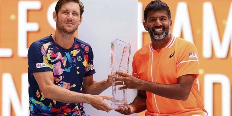 ਬੋਪੰਨਾ ਅਤੇ ਏਬਡੇਨ ਨੇ ਵਿਸ਼ਵ ਰੈਂਕਿੰਗ ਵਿੱਚ ਆਪਣਾ ਦੂਜਾ ਸਿਖਰ ਸਥਾਨ ਸੁਰੱਖਿਅਤ ਕੀਤਾ ਹੈ।