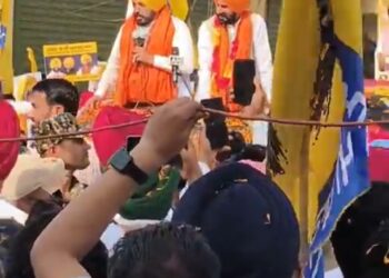 ਫਤਿਹਗੜ੍ਹ ਸਾਹਿਬ ਹਲਕਾ ਤੋਂ ਆਪ ਉਮੀਦਵਾਰ ਜੀ.ਪੀ. ਸਿੰਘ ਦੇ ਹੱਕ ਵਿੱਚ ਮੁੱਖ ਮੰਤਰੀ ਭਗਵੰਤ ਸਿੰਘ ਦੀ ਅਗਵਾਈ ਹੇਠ ਕੱਢਿਆ ਗਿਆ ਵਿਸ਼ਾਲ  ਰੋਡ ਸ਼ੋਅ