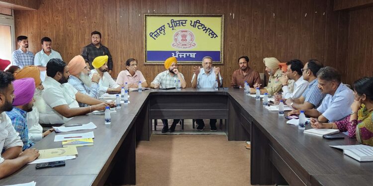 ਕੈਬਨਿਟ ਮੰਤਰੀ ਡਾ. ਬਲਬੀਰ ਸਿੰਘ ਵੱਲੋਂ ਪਟਿਆਲਾ ਦਿਹਾਤੀ ਦੇ ਪਿੰਡਾਂ ਦੇ ਵਿਕਾਸ ਕਾਰਜਾਂ ਦਾ ਜਾਇਜ਼ਾ