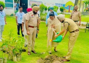 ਜ਼ਿਲ੍ਹਾ ਕਾਨੂੰਨੀ ਸੇਵਾਵਾਂ ਅਥਾਰਟੀ ਦੇ ਅਧਿਕਾਰੀਆਂ ਨੇ ਲਗਾਏ ਬੂਟੇ