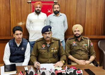 ਮੋਗਾ ਪੁਲਿਸ ਵੱਲੋਂ 1 ਕਿੱਲੋਗ੍ਰਾਮ ਹੈਰੋਇਨ ਤੇ ਕਾਰ ਸਮੇਤ ਨਸ਼ਾ ਤਸਕਰ ਕਾਬੂ*