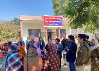ਪੰਜਾਬ ਰਾਜ ਕਾਨੂੰਨੀ ਸੇਵਾਵਾਂ ਅਥਾਰਟੀ ਦੇ ਮੈਂਬਰ ਸਕੱਤਰ ਵੱਲੋਂ ਕੇਂਦਰੀ ਜੇਲ੍ਹ ਦਾ ਦੌਰਾ
