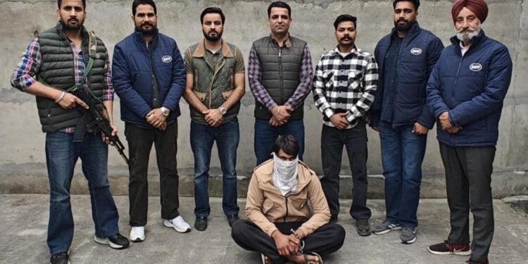 ਪੰਜਾਬ ਪੁਲਿਸ ਦੀ ਏ.ਜੀ.ਟੀ.ਐਫ. ਵੱਲੋਂ ਅੱਤਵਾਦੀ ਲਖਬੀਰ ਲੰਡਾ ਦਾ ਸਹਿਯੋਗੀ ਗ੍ਰਿਫ਼ਤਾਰ ; ਇੱਕ ਪਿਸਤੌਲ ਬਰਾਮਦ