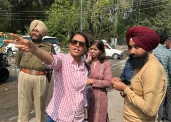 ਡਿਪਟੀ ਕਮਿਸ਼ਨਰ ਵੱਲੋਂ ਸ਼ਹਿਰ ਬਰਸਾਤੀ ਪਾਣੀ ਦੀ ਨਿਕਾਸੀ ਦਰੁਸਤ ਕਰਨ ਲਈ ਸਖ਼ਤ ਨਿਰਦੇਸ਼