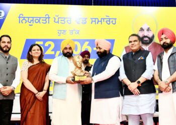 ਮੁੱਖ ਮੰਤਰੀ ਨੇ ਸੂਬੇ ਦੇ ਸਮਾਜਿਕ-ਆਰਥਿਕ ਵਿਕਾਸ ਵਿੱਚ ਨੌਜਵਾਨਾਂ ਨੂੰ ਅਨਿੱਖੜਵਾਂ ਅੰਗ ਬਣਾਉਣ ਦੀ ਵਚਨਬੱਧਤਾ ਦੁਹਰਾਈ