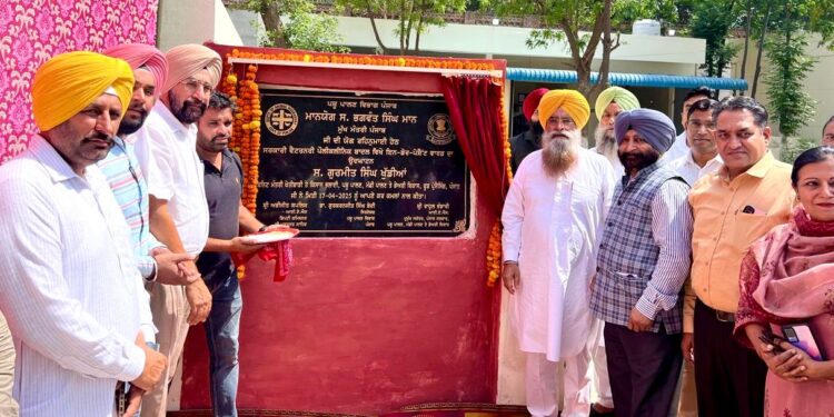 ਗੁਰਮੀਤ ਸਿੰਘ ਖੁੱਡੀਆਂ ਵੱਲੋਂ ਪੰਜਾਬ ਵਿੱਚ ਛੇ ਵੈਟਰਨਰੀ ਪੌਲੀਕਲੀਨਿਕਾਂ ਵਿੱਚ ਆਈ.ਪੀ.ਡੀ. ਸੇਵਾਵਾਂ ਦਾ ਆਗ਼ਾਜ਼
