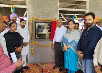 ਕੈਬਨਿਟ ਮੰਤਰੀ ਬਰਿੰਦਰ ਕੁਮਾਰ ਗੋਇਲ ਵੱਲੋਂ ਲਹਿਰਾ ਹਲਕੇ ਦੇ 9 ਸਰਕਾਰੀ ਸਕੂਲਾਂ ਵਿੱਚ 1.41 ਕਰੋੜ ਰੁਪਏ ਦੇ ਵਿਕਾਸ ਕਾਰਜ ਲੋਕ ਅਰਪਿਤ