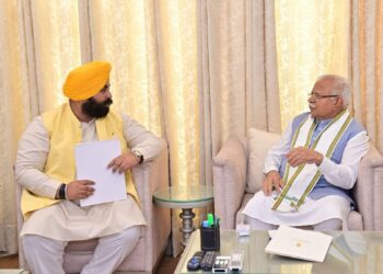 ਹਰਜੋਤ ਬੈਂਸ ਵੱਲੋਂ ਨੰਗਲ ਦੀ ਗੁਆਚੀ ਸ਼ਾਨ ਬਹਾਲ ਕਰਨ ਲਈ ਕੇਂਦਰੀ ਬਿਜਲੀ ਮੰਤਰੀ ਤੋਂ ਦਖ਼ਲ ਮੰਗਿਆ