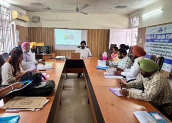 ਭਾਰਤੀ ਮਿਆਰ ਬਿਊਰੋ ਵੱਲੋਂ ਬਲਾਕ ਪਟਿਆਲਾ (ਦਿਹਾਤੀ) ਵਿਖੇ ਪੰਚਾਂ ਸਰਪੰਚਾਂ ਤੇ ਸਕੱਤਰਾਂ ਲਈ ਜਾਗਰੂਕਤਾ ਲੜੀ ਅਧੀਨ ਦਸਵਾਂ ਤੇ ਆਖਰੀ ਜਾਗਰੂਕਤਾ ਪ੍ਰੋਗਰਾਮ