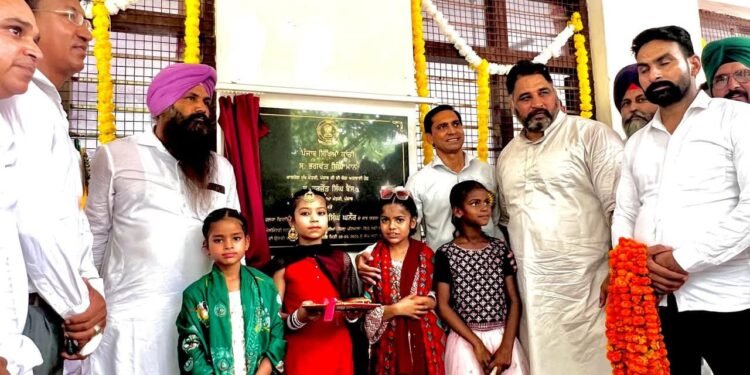 ਵਿਧਾਇਕ ਗੁਰਲਾਲ ਘਨੌਰ ਵੱਲੋਂ ਸਰਕਾਰੀ ਸਕੂਲਾਂ ‘ਚ ਹੋਏ ਵਿਕਾਸ ਕਾਰਜ ਵਿਦਿਆਰਥੀਆਂ ਨੂੰ ਸਮਰਪਿਤ