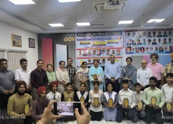 ਜੇਈਈ ਮੇਨਜ਼ 2025 ’ਚ ਸਰਕਾਰੀ ਸਕੂਲਾਂ ਦੇ ਵਿਦਿਆਰਥੀਆਂ ਦੀ ਕਾਮਯਾਬੀ ’ਤੇ ਸਨਮਾਨ ਸਮਾਰੋਹ