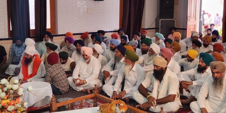 ‘47 ਦੇ ਹੱਲਿਆਂ ਦੇ ਗਵਾਹ ਰਹੇ ਬਾਪੂ ਰਾਮ ਕ੍ਰਿਸ਼ਨ ਸਿੰਘ ਨਮਿਤ ਅਰਦਾਸ ਮੌਕੇ ਸ਼ਰਧਾਂਜਲੀਆਂ ਅਰਪਿਤ