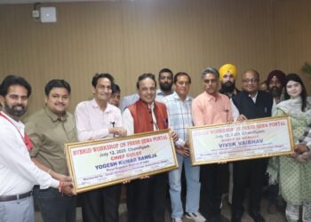 ਆਰ ਐਨ ਆਈ ਦੇ ਪ੍ਰੈਸ ਸਰਵਿਸ ਪੋਰਟਲ ਦੇ ਆਨਲਾਈਨ ਹੋਣ ਨਾਲ ਅਖ਼ਬਾਰ ਮਾਲਕ ਹੁਣ ਸਰਕਾਰੀ ਦਫ਼ਤਰਾਂ ਦੀਆਂ ਪਰੇਸ਼ਾਨੀਆਂ ਤੋਂ ਬਚਣਗੇ