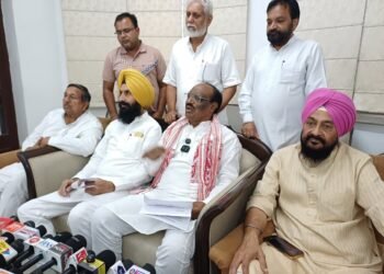 ਕੇਂਦਰੀ ਰਾਜ ਮੰਤਰੀ ਦੁਰਗਾਦਾਸ ਉਇਕੇ ਨੇ ਸਮਾਣਾ ਅਤੇ ਰਾਜਪੁਰਾ ਸਬ ਡਵੀਜ਼ਨ ਦੇ ਹੜ੍ਹ ਪ੍ਰਭਾਵਿਤ ਇਲਾਕਿਆਂ ਦਾ ਦੌਰਾ ਕੀਤਾ