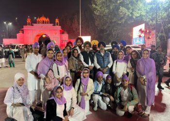 ਸ੍ਰੀ ਗੁਰੂ ਤੇਗ ਬਹਾਦੁਰ ਸਾਹਿਬ ਜੀ ਦੇ 350ਵੇਂ ਸ਼ਹੀਦੀ ਦਿਹਾੜੇ ਨੂੰ ਸਮਰਪਿਤ ਲਾਲ ਕਿਲ੍ਹਾ ਮੈਦਾਨ ਵਿਖੇ 23 ਤੋਂ 25  ਨਵੰਬਰ ਤੱਕ ਦੇ ਵਿਸ਼ਾਲ ਸਮਾਗਮਾਂ ਵਿੱਚ ਹਰਮੀਤ ਸਿੰਘ ਕਾਲਕਾ ਵੱਲੋਂ ਸੰਗਤਾਂ ਨੂੰ ਸਦਭਾਵਨਾ ਭਰੀ ਅਪੀਲ*