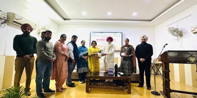 ਸਰਕਾਰੀ ਮਹਿੰਦਰਾ ਕਾਲਜ ਪਟਿਆਲਾ ਦੇ ਇਤਿਹਾਸ ਵਿਭਾਗ ਵੱਲੋ ‘ਗੂਰੂ ਪਰੰਪਰਾ ਅਤੇ ਸ਼ਹਾਦਤ’ ਵਿਸ਼ੇ ਉਪਰ ਵਿਸ਼ੇਸ਼ ਲੈਕਚਰ