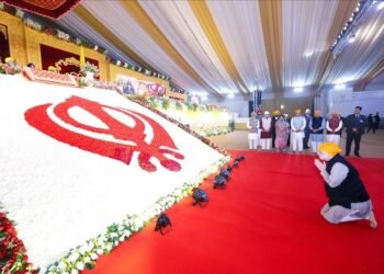 ਸ੍ਰੀ ਗੁਰੂ ਤੇਗ ਬਹਾਦਰ ਸਾਹਿਬ ਜੀ ਦੀ ਅਮਰ ਸ਼ਹਾਦਤ ਸਮਾਰੋਹ ਵਿੱਚ ਕੇਂਦਰੀ ਗ੍ਰਹਿ ਮੰਤਰੀ ਅਮਿਤ ਸ਼ਾਹ ਨਤਮਸਤਕ ਹੋਏ : ਹਰਮੀਤ ਸਿੰਘ ਕਾਲਕਾ